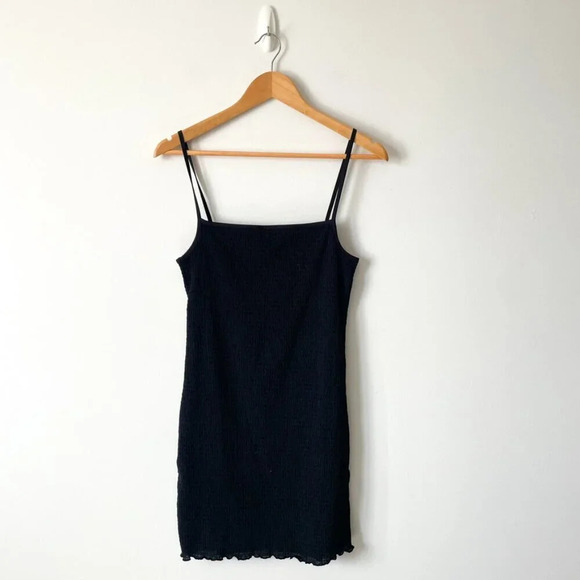 Aritzia  Wilfred Jazz Mini Dress Black Size Medium - Picture 3 of 8
